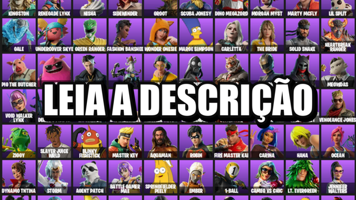 Conta Fortnite | 110 Skins | Omegarok + Peter Griffin