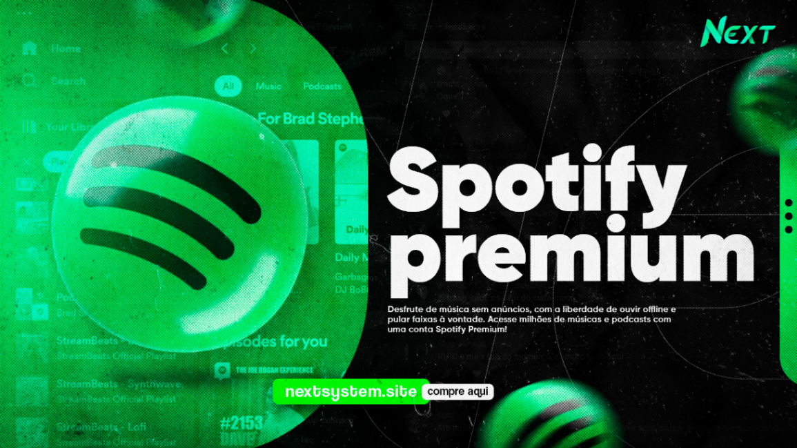 Conta com Spotify Premium - 1 mes