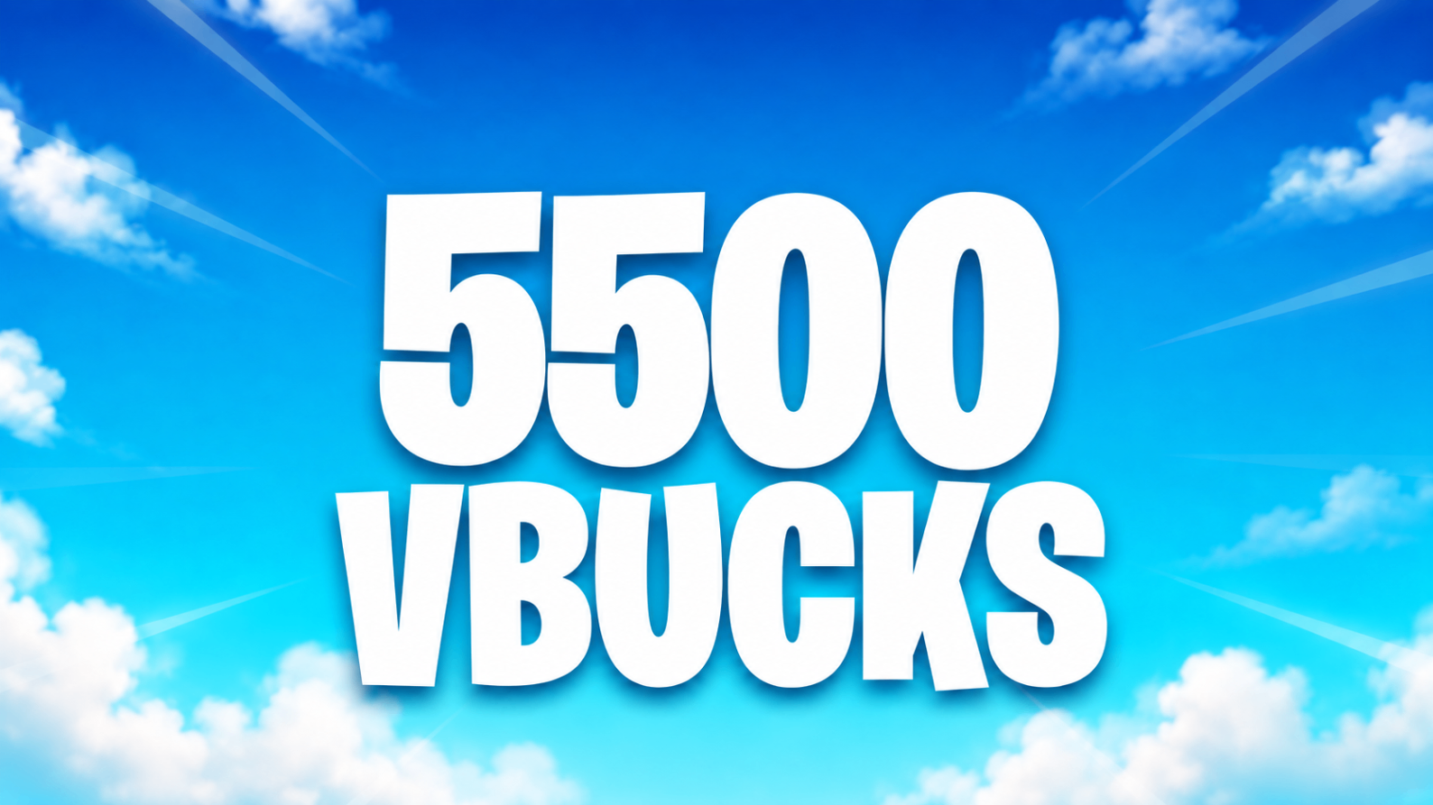 5500 vbucks