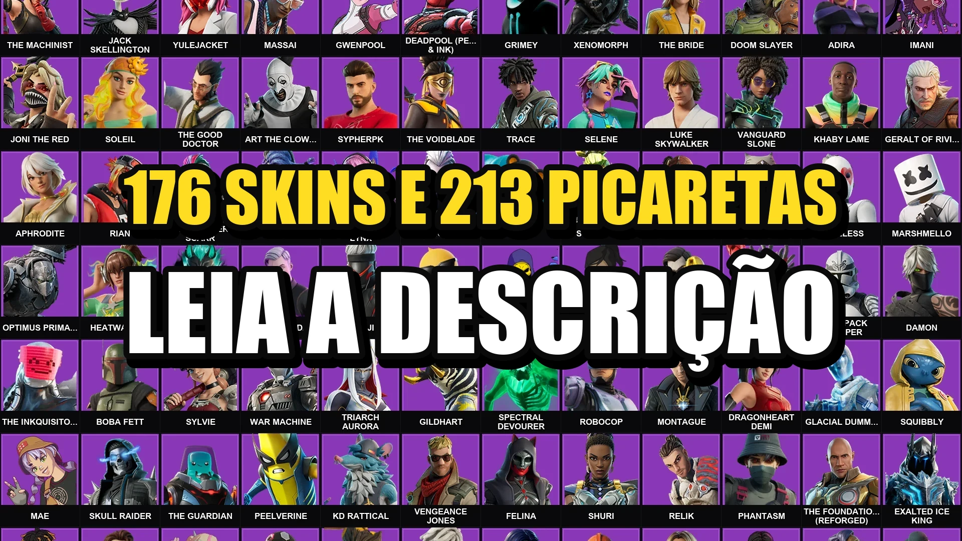 Conta Fortnite | 176 Skins | Omegarok + Peter Griffin